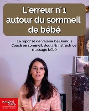 notre experte en sommeil bébé vous parle de l'erreur numéro 1 des jeunes parents